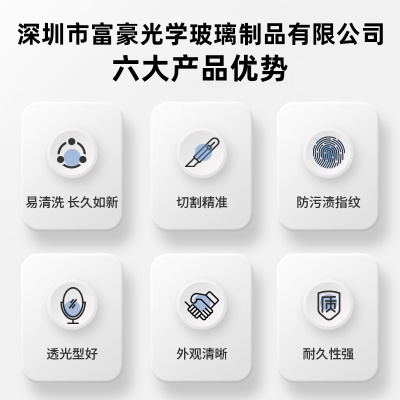 源头工厂白玻车载磁吸无线充钢化玻璃 可支持丝印logo 现货原厂