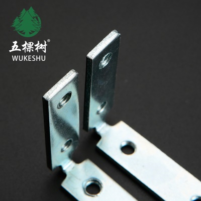 橱柜免拉手角码固定异形攻牙铝框角码直角铝合金门窗角铁厂家批发