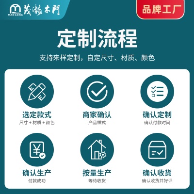 简约复合实木门厂家批发家装隔音烤漆门卧室门防腐防潮平开室内门